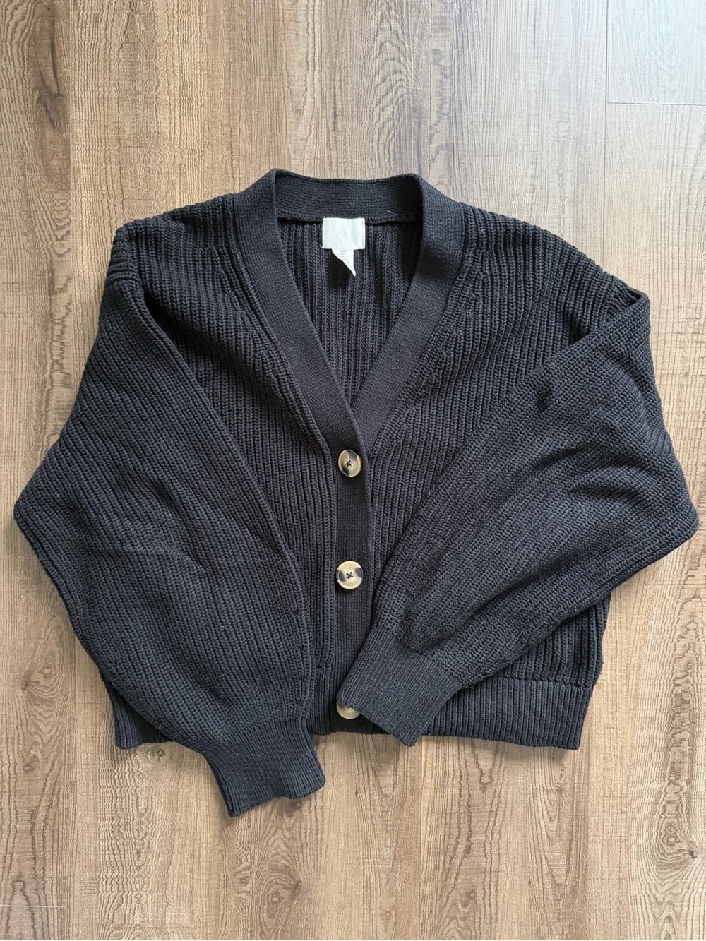 H&M Chunky Button-Front Cardigan